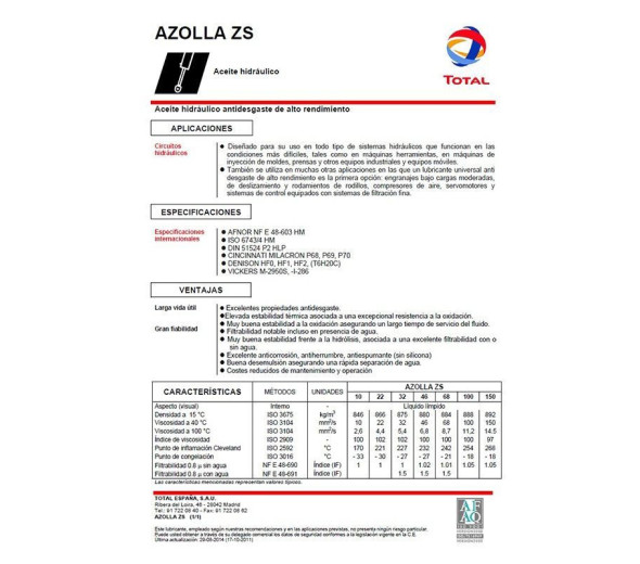 TOTAL AZOLLA ZS 46