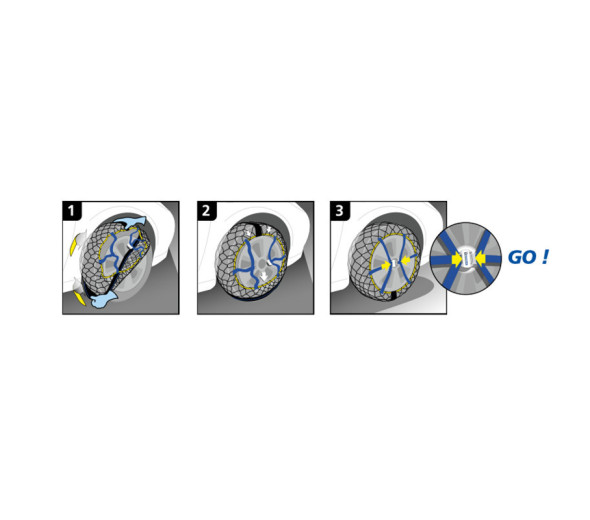 CADENA DE NIEVE TEXTIL MICHELIN EASY GRIP EVOLUTION
