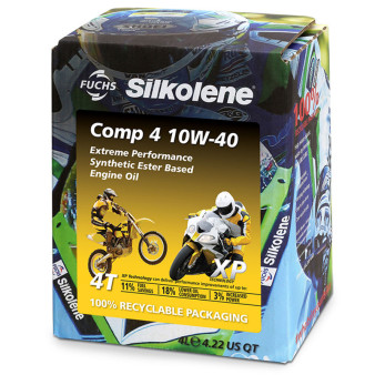 FUCHS SILKOLENE COMP 4T 10W40 XP TECHNOLOGY